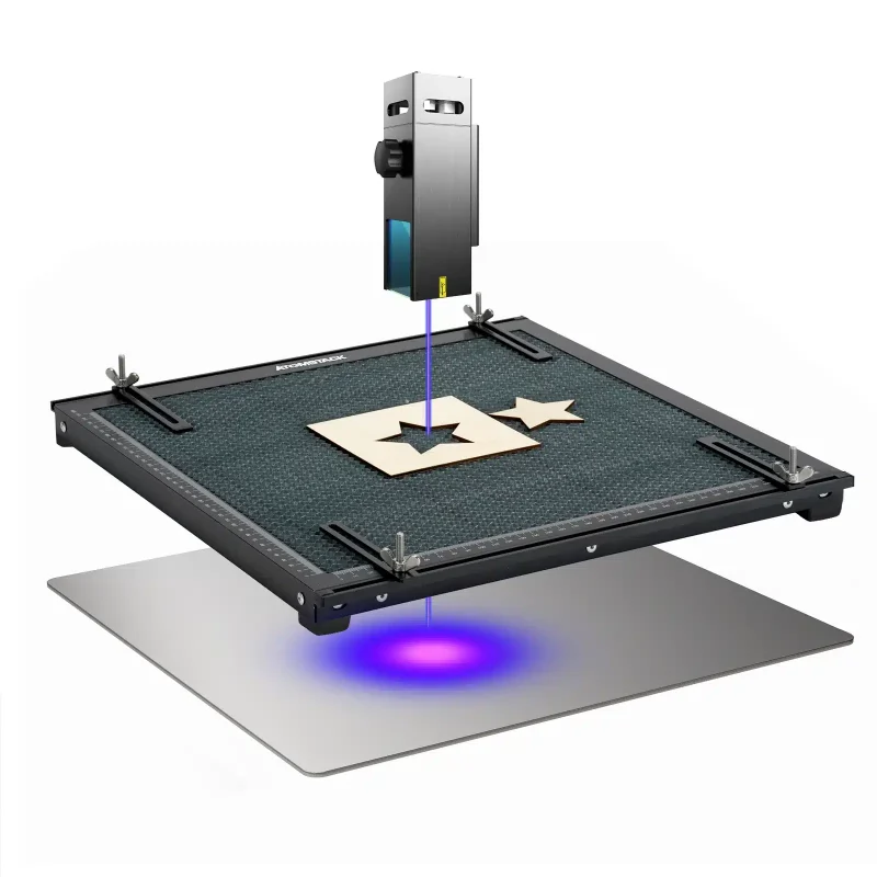 Atomstack F2 Laser Cutting Honeycomb Working Panel Set with Fixtures  450X450MM - Image 2