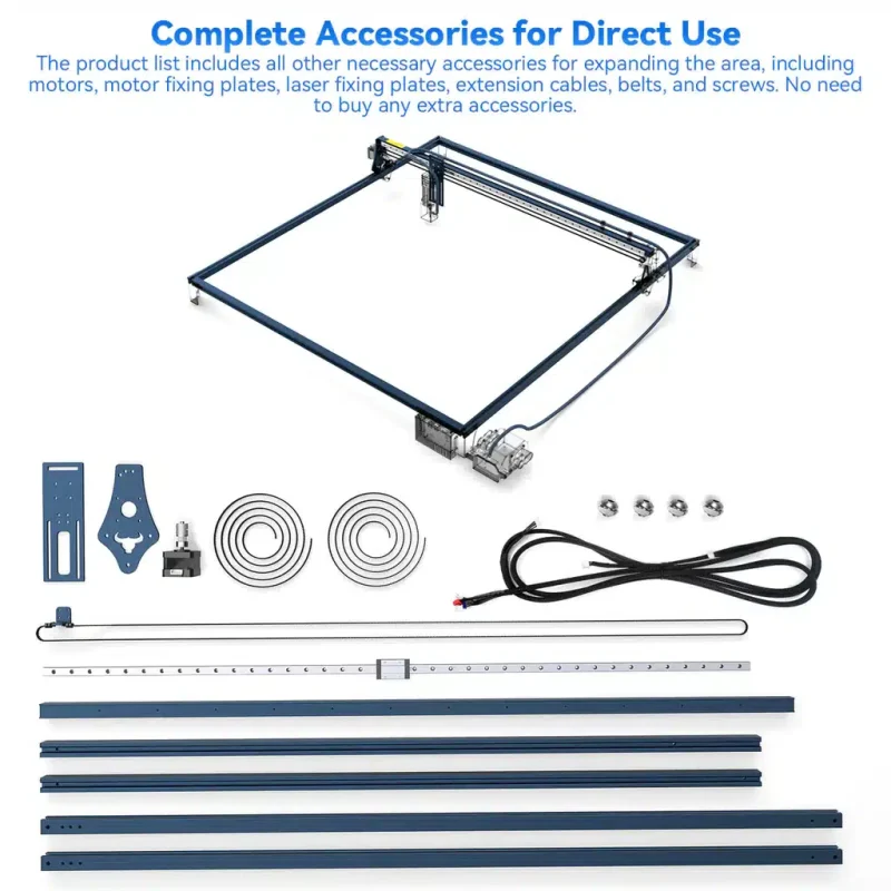 SCULPFUN S30 series engraving area expansion kit 935x905mm - Image 3