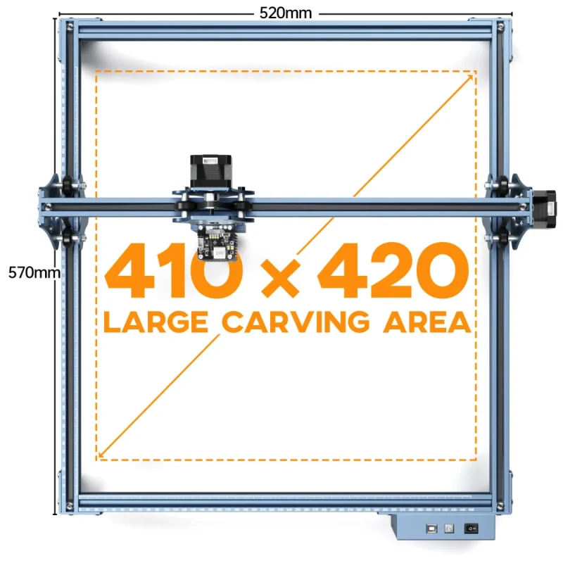 SCULPFUN S9 laser engraver DIY Professional desktop laser engraving machine for wood - Image 2