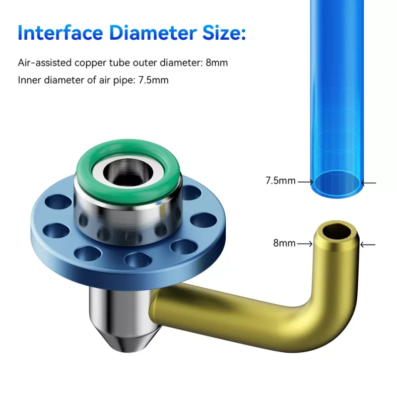 SCULPFUN S9 Air Assist Nozzle Kit Without Air Pump - Image 4