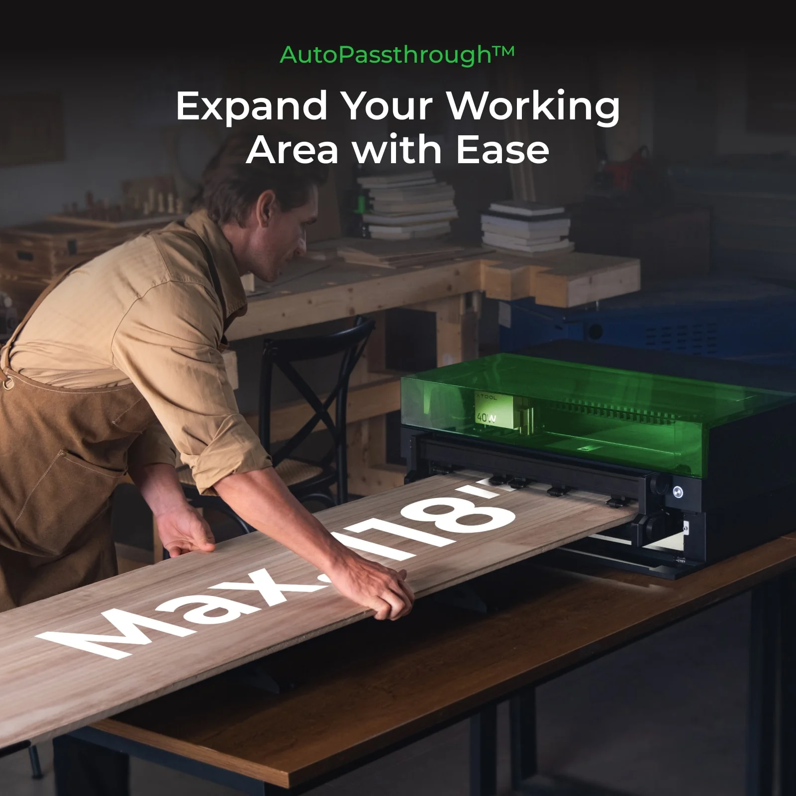 xTool S1 20W/40W Enclosed Diode Laser Cutter - Image 6