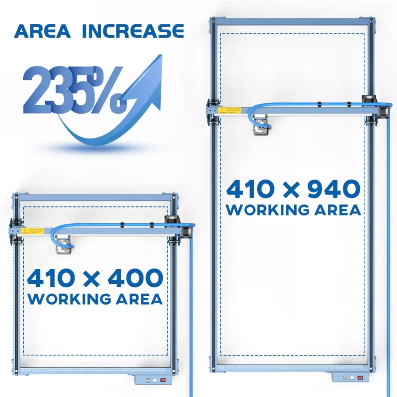 SCULPFUN S10 engraving area expansion kit, used for S10/S9/S6pro/S6 engraving machine - Image 3