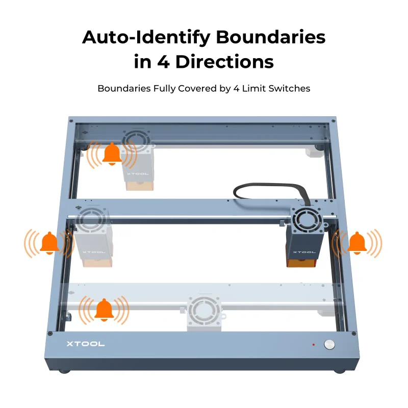 xTool D1 Pro 10W Desktop Laser Engraver Cutting Machine - Image 6