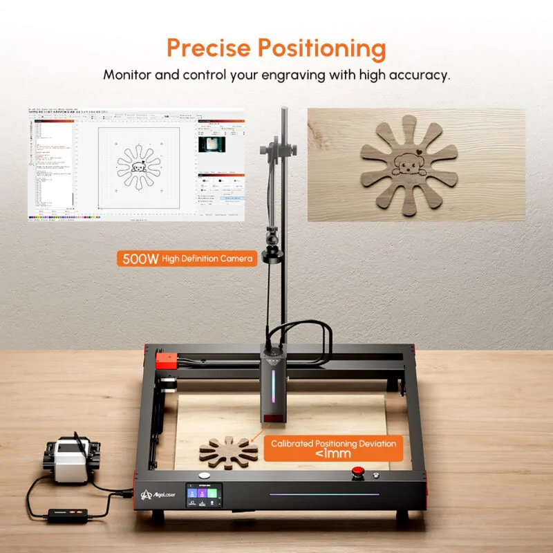 AlgoLaser Lightburn Camera For Laser Engraving Machine - Image 3