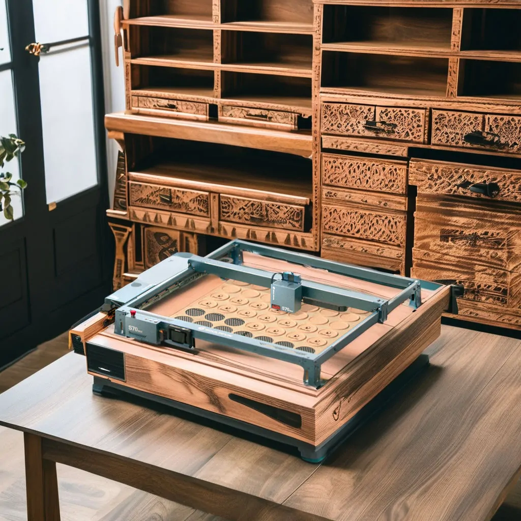 SCULPFUN S70 Max 70W Higher Power Laser Engraver Wood Cutter Desktop Large Laser Engraving Machine for Metal - Image 5