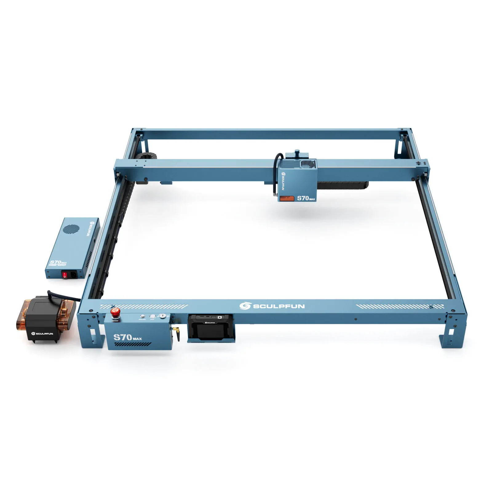 SCULPFUN S70 Max 70W Higher Power Laser Engraver Wood Cutter Desktop Large Laser Engraving Machine for Metal