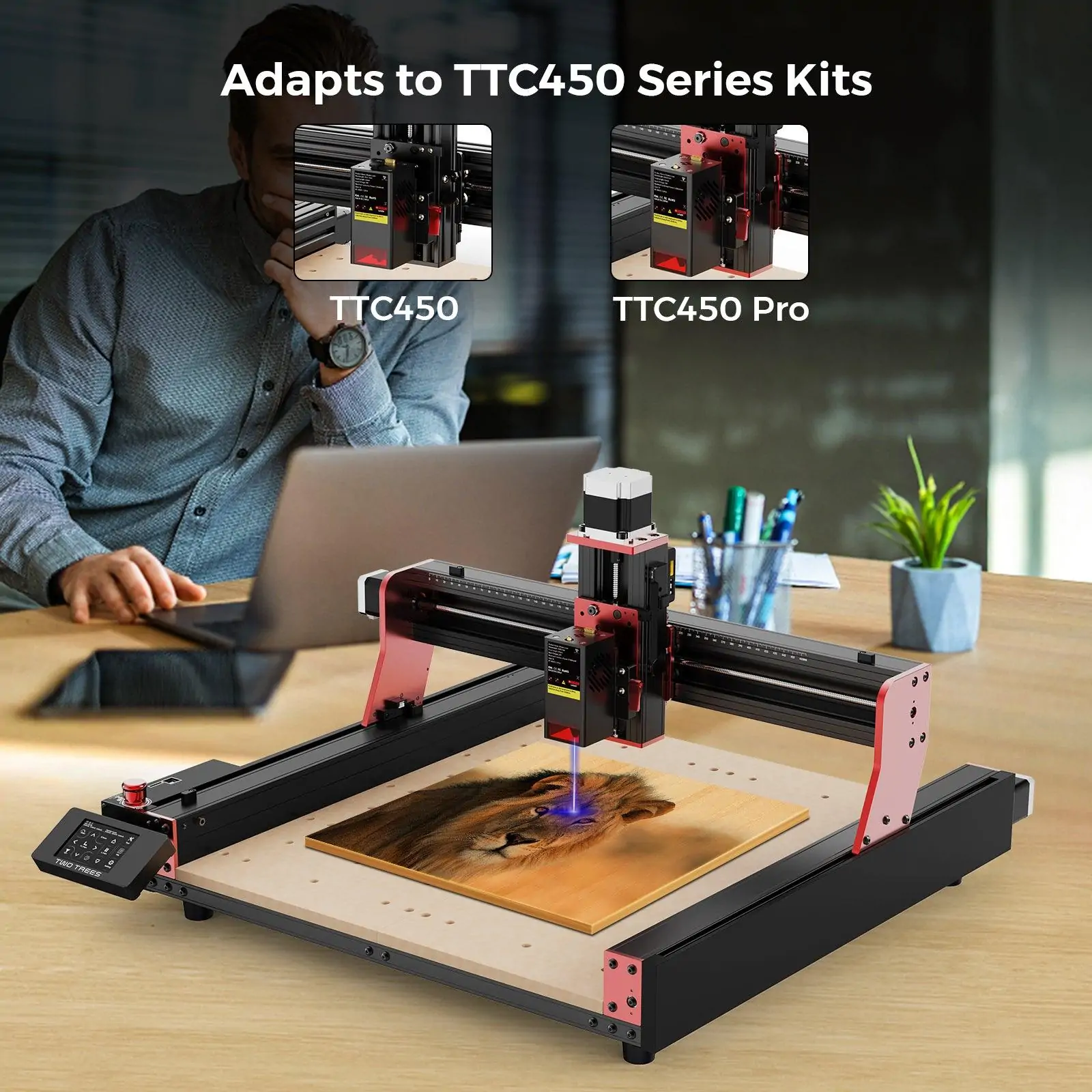 Twotrees TC20 laser module for TTC450 PRO/TTC450 Ultra/TTC6050/TTC-H40 - Image 3