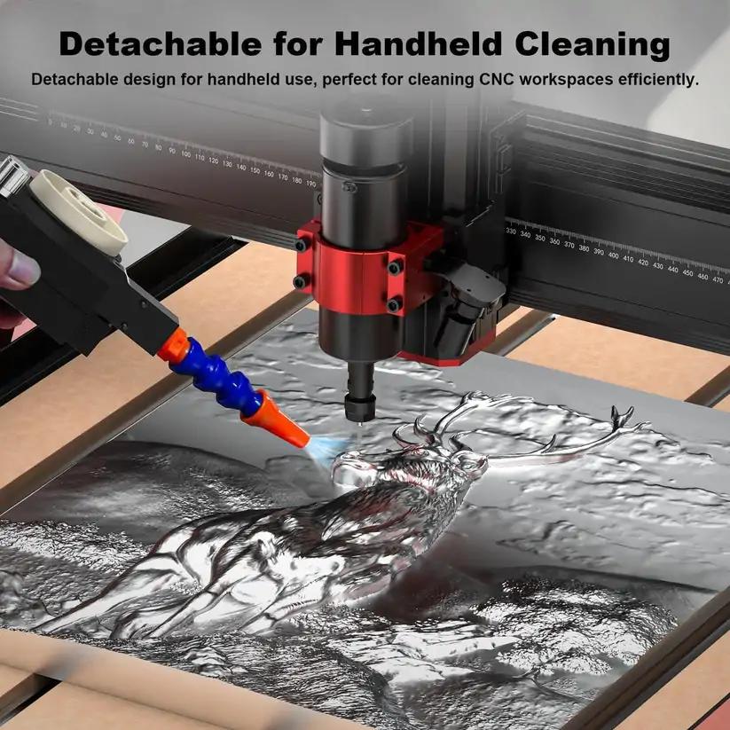 Twotrees 500W Air-Cooled Cooling Kit for CNC Routers - Image 6