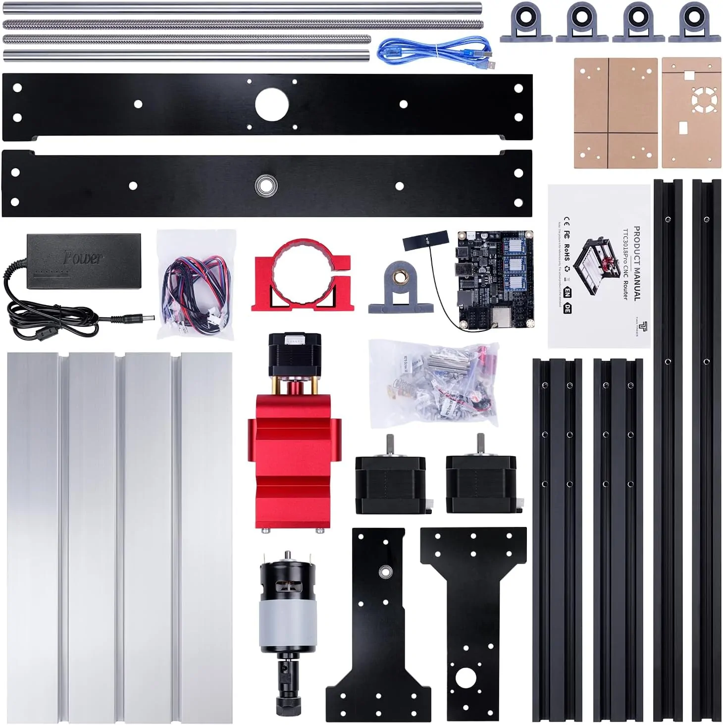 Twotrees TTC 3018 Pro CNC Router Machine,Desktop CNC Engraving - Image 11