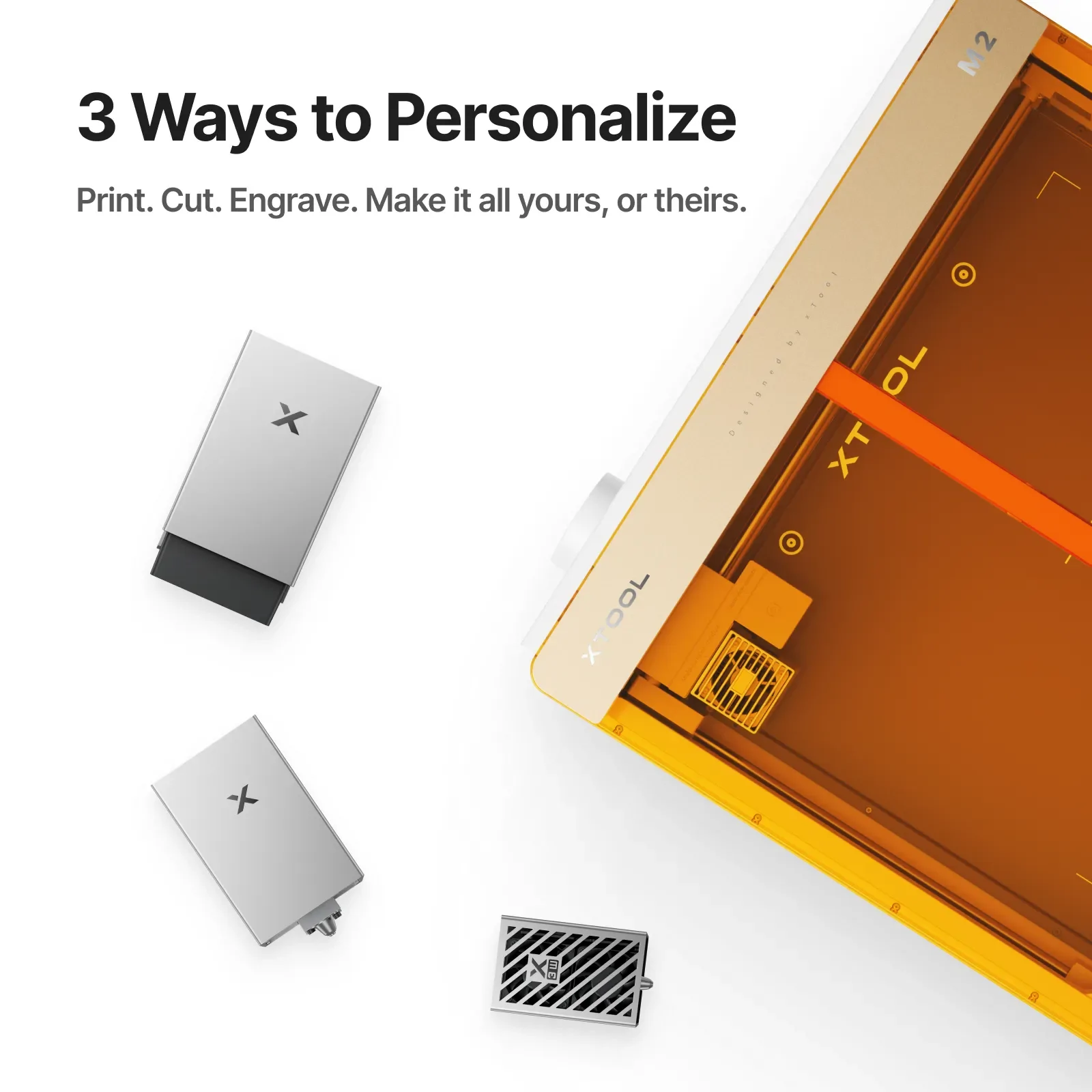 xTool M2 Color Craft Laser Cutter & Engraver - Image 3