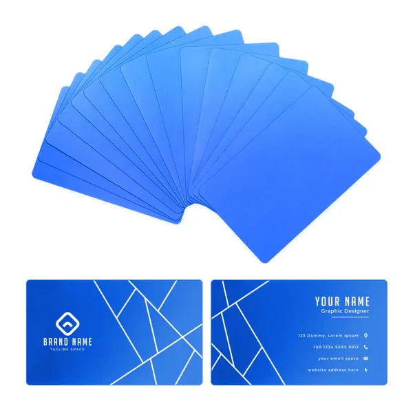 Aluminum Business Cards 0.45mm Thickness (100 Pieces) - Image 3