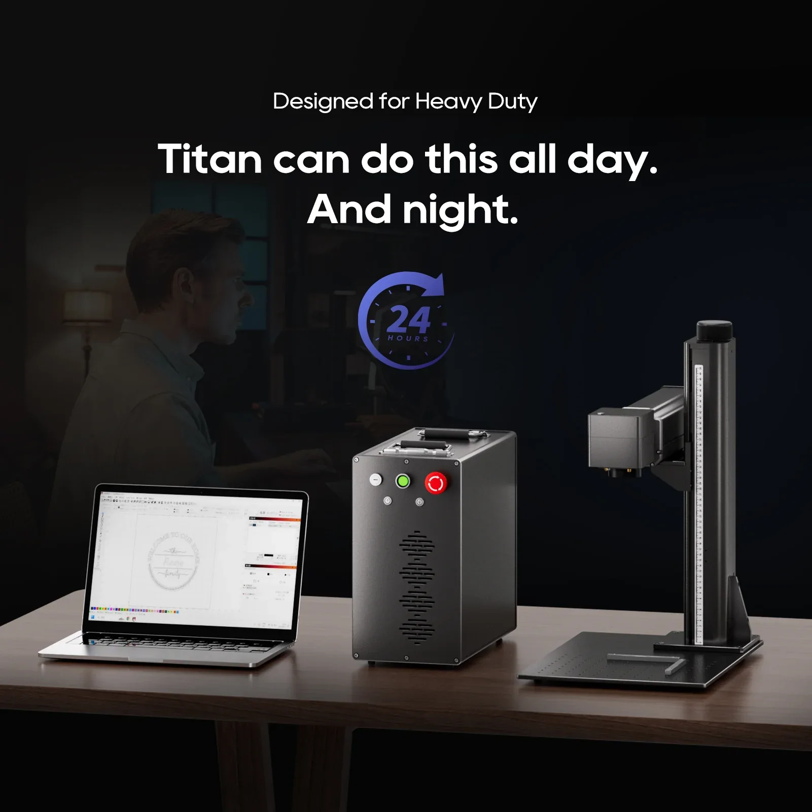 ComMarker Titan 1 JPT MOPA Fiber Laser Engraver - Image 6