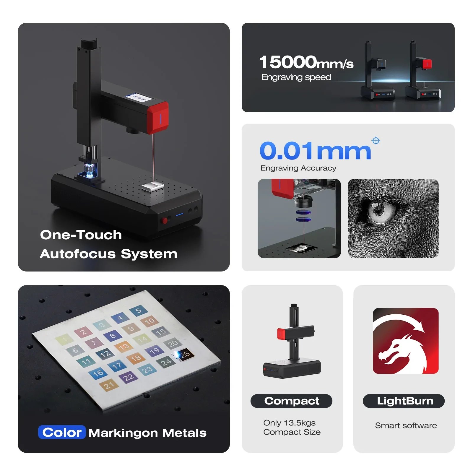 ComMarker B6 JPT MOPA Fiber Laser Engraver - Image 3