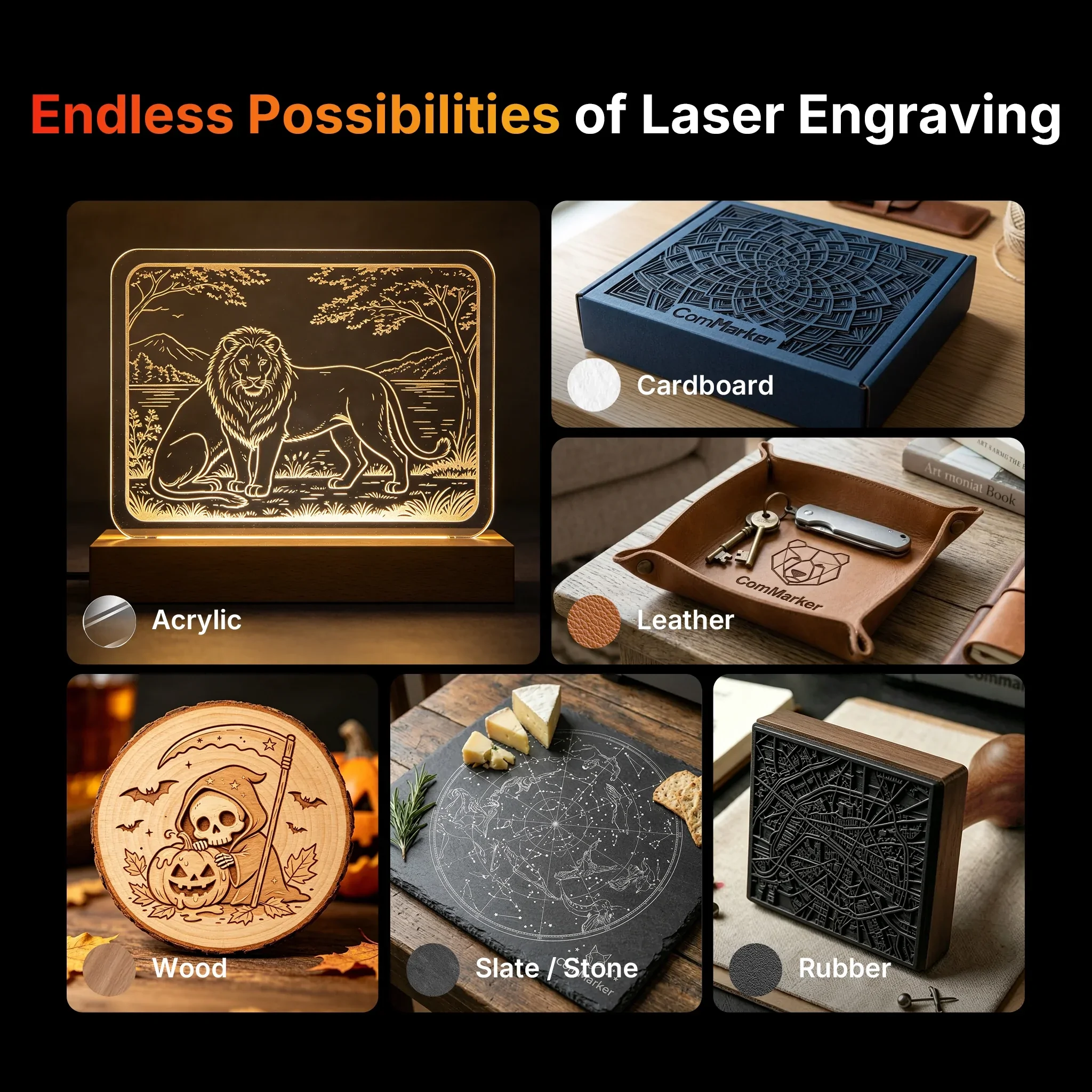 ComMarker COX 40W RF CO2 Laser Engraver - Image 5