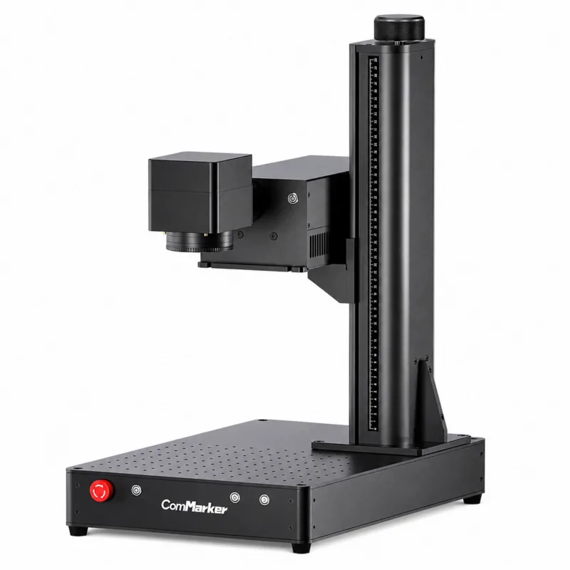 ComMarker Omni 1 Laser Engraver machine for high-precision UV laser engraving and industrial marking applications.